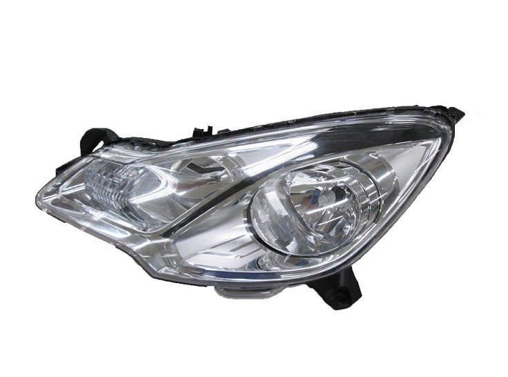 Farol esquerdo H1+H7 [Preto]