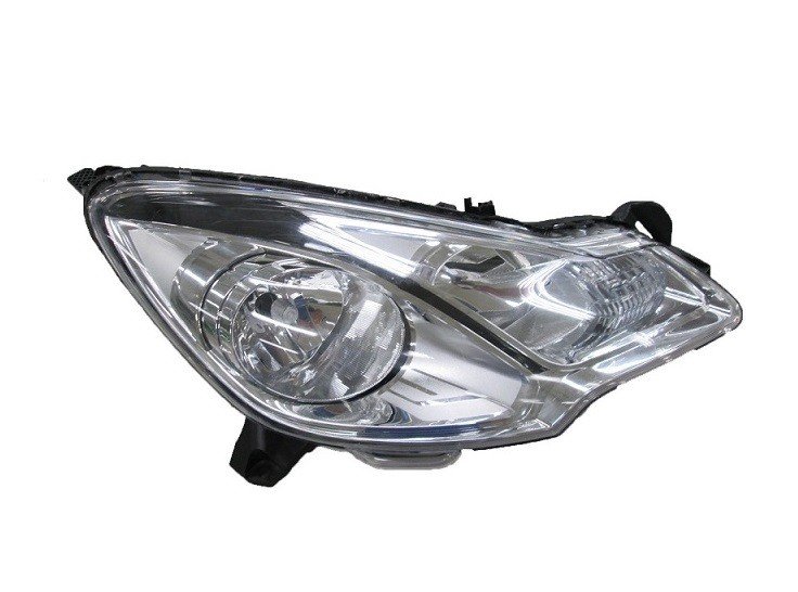 Farol reto H1+H7 [Preto]