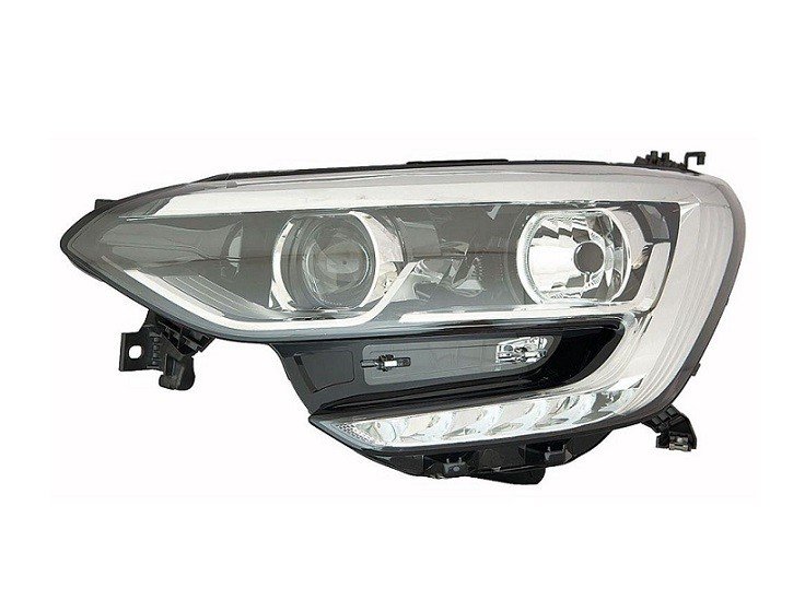 Acessar a peça Farol esquerdo h7+h7+led cromado