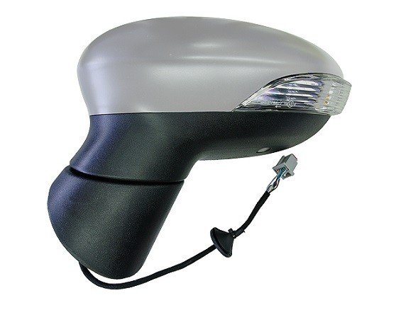 Acessar a peça Retrovisor esquerdo elétrico, aquecido, rebatível preparado + pisca + cortesia [grande angular]