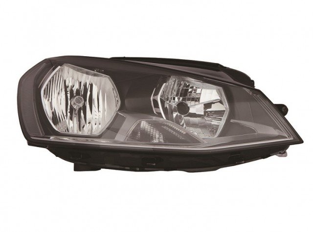 Acessar a peça Farol direito eletrico com motor/base preta h7+h15 tipov