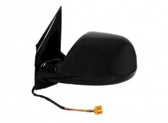 Acessar a peça Espelho rebatível aquecido elétrico esquerdo [grande angular] [preto brilhante]