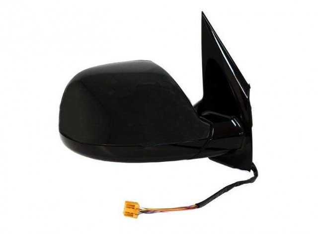 Acessar a peça Espelho dobrável com aquecimento elétrico direito [preto brilhante]