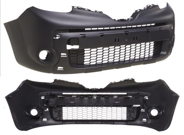 Acessar a peça Para choques frente preparado com buracos nevoeiro com buracos para moldagem com grelha