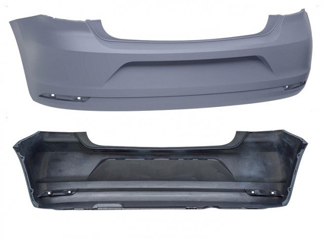 Acessar a peça Para choques traseiro preparado escape pequeno