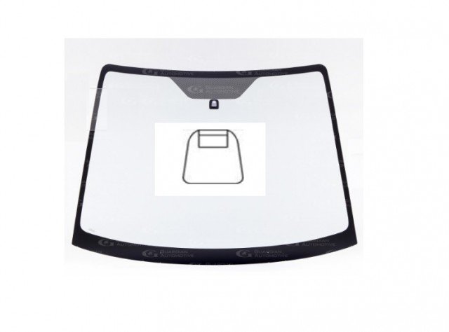 Acessar a peça Para-brisas verde com controle solar