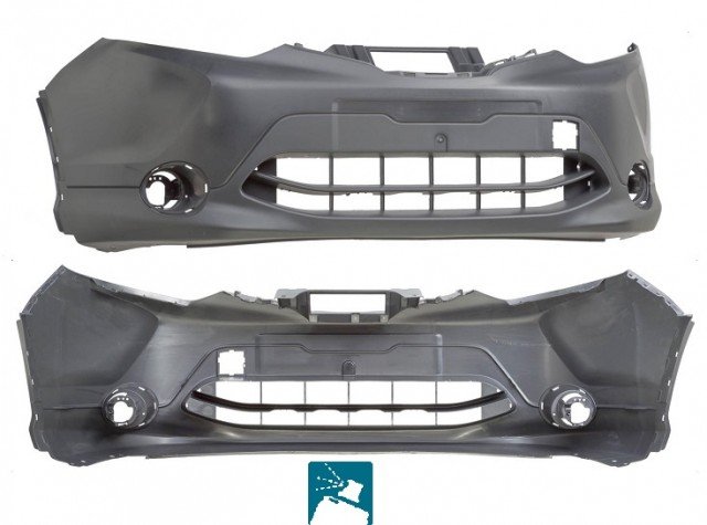 Acessar a peça Para choques frente preparado sem buracos lavafarol (recortables)