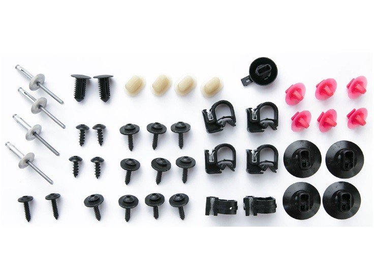 Kit completo de fixação do para choques traseiro