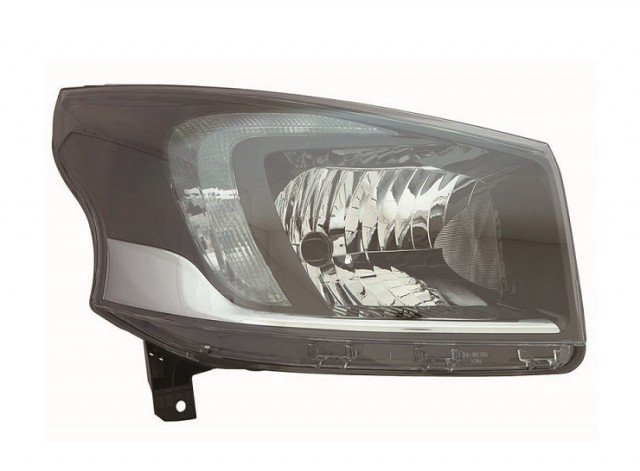 Acessar a peça Farol direito h4 [preto] led