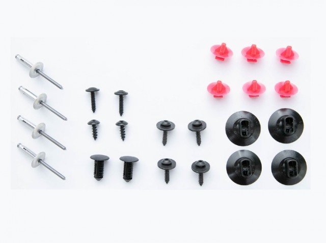 Acessar a peça Kit de fixação parcial do para choques traseiro