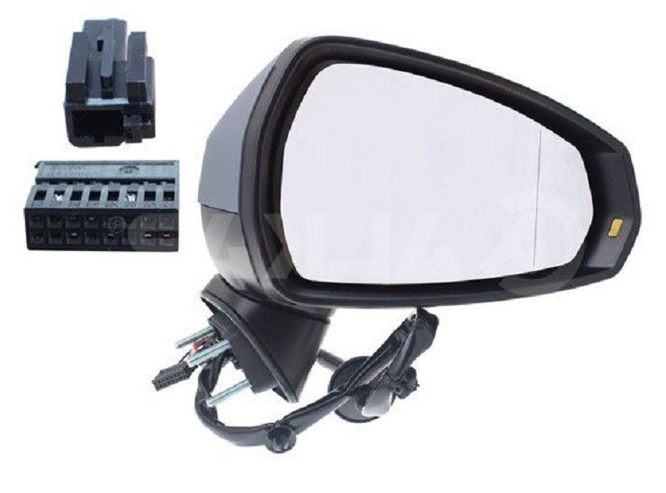 Acessar a peça Espelho retrovisor direito elétrico, convexo, aquecido, preparado, com indicador, side (8 pinos) (Limousine)