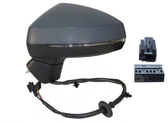 Acessar a peça Espelho esq. eletrico,asferico,termico,preparado,com pisca,2 conectores,8 pins,4 portas