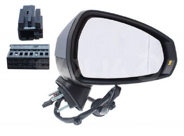 Acessar a peça Espelho retrovisor direito elétrico, convexo, aquecido, preparado, com indicador, side (8 pinos) (Limousine)