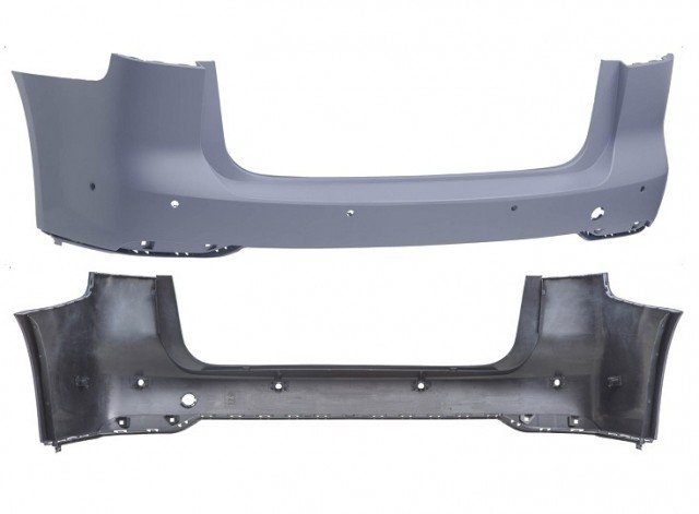 Acessar a peça Para choques  traseiro preparado com buracos sensores parking com buraco assistente parking Acessar a peça Para choques  traseiro preparado com buracos sensores parking com buraco assistente parking