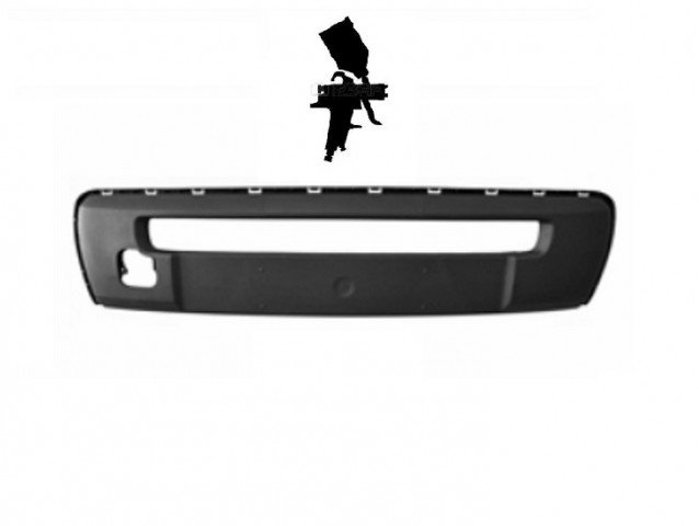 Acessar a peça Moldagem do para choques frente com primer