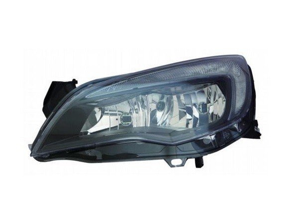 Acessar a peça Farol esquerdo eletrico com motor/preto h7+h7+w21/5w tipo he