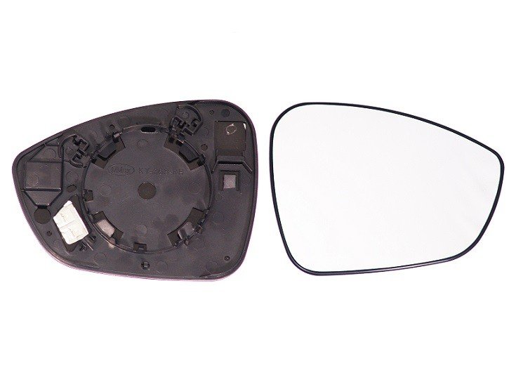 Vidro com suporte direito convexo, termico