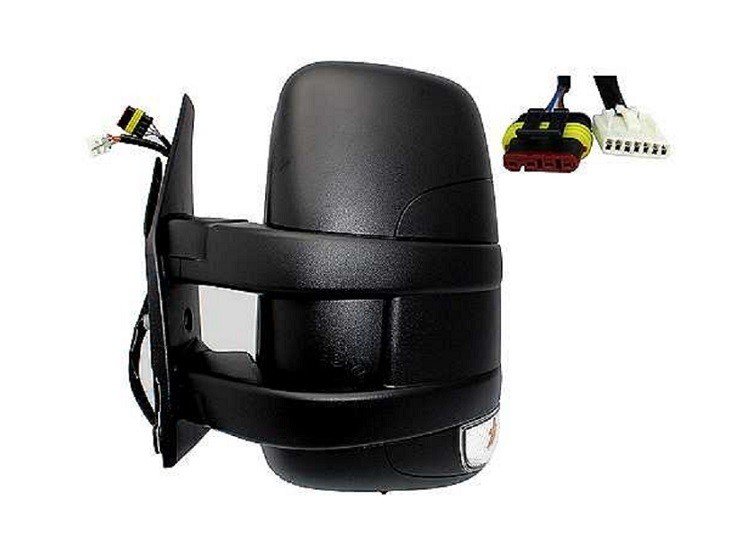 Acessar a peça Espelho retrovisor elétrico esquerdo, convexo, aquecido, com indicador, sonda (curto) (11 pinos)