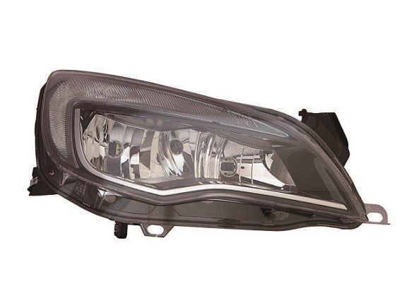 Acessar a peça Farol direito eletrico com motor/preto h7+h7+w21/5w tipo he/borde cromado 4/5 portas