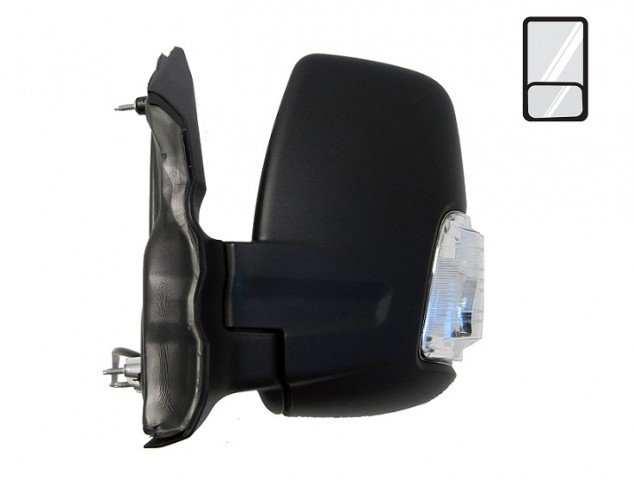 Acessar a peça Espelho esquerdo manual + pisca branca [curto]