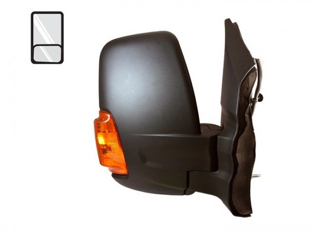 Acessar a peça Espelho direito elétrico e aquecido + pisca âmbar [curta]