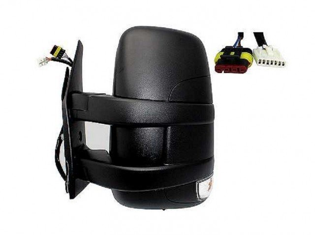 Acessar a peça Espelho retrovisor elétrico esquerdo, convexo, aquecido, com indicador, sonda (curto) (11 pinos)