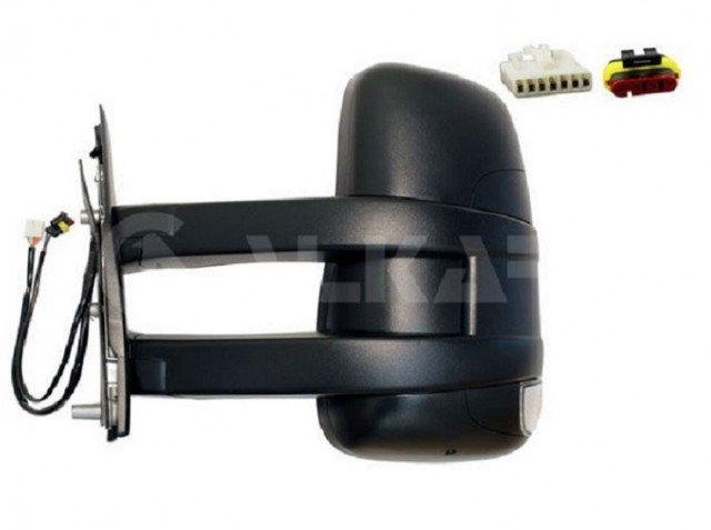 Acessar a peça Espelho retrovisor elétrico esquerdo, convexo, aquecido, com indicador, sonda (longo) (11 pinos)