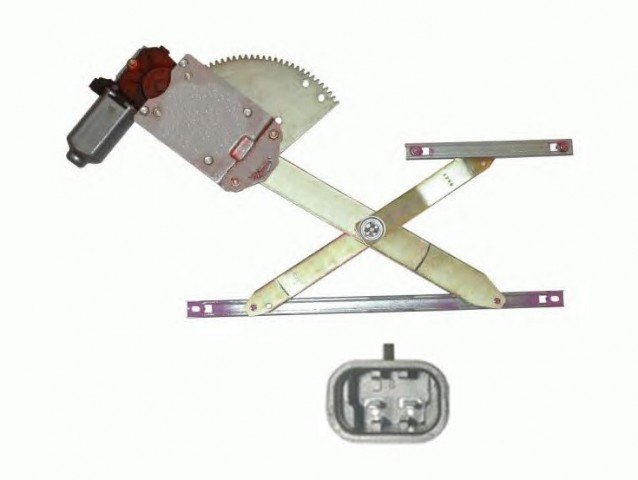 Acessar a peça Elevador vidro frontal direito eletrico com motor não confort 2/4 portas 2 pins ->2005