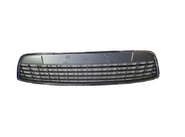 Acessar a peça Grelha central para choques frente titanium preta/friso cromada Acessar a peça Grelha central para choques frente titanium preta/friso cromada