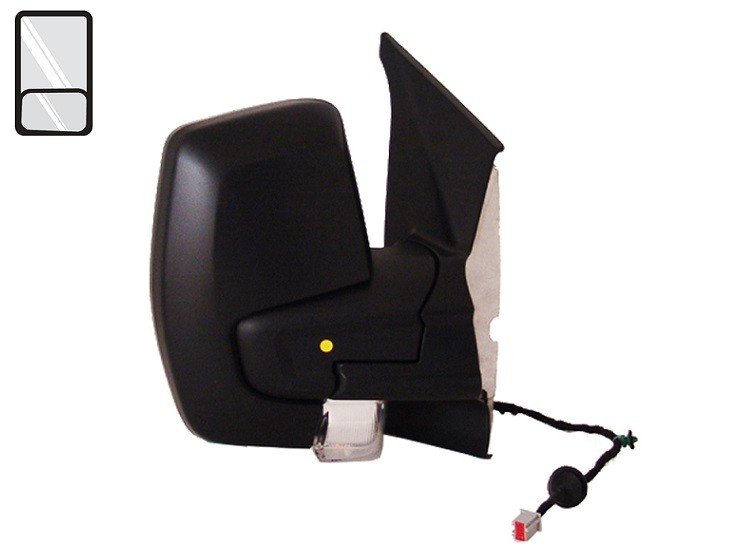 Acessar a peça Espelho esquerdo com ângulo morto, eletrico, convexo, termico, com pisca-pisca, 7 pins