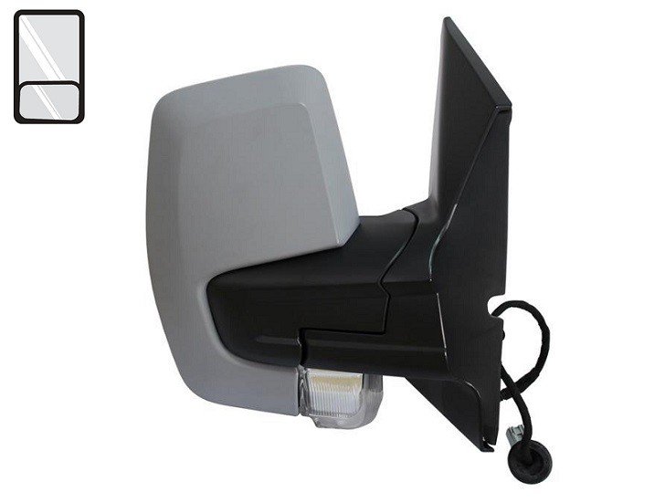 Acessar a peça Espelho direito com ângulo morto,eletrico,convexo,termico,preparado,com pisca,7 pins