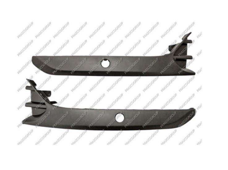 Kit grelhas laterales inferiores para choques frente com buraco sensor 09/2016->