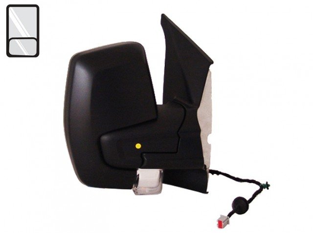 Acessar a peça Espelho esquerdo com ângulo morto, eletrico, convexo, termico, com pisca-pisca, 7 pins