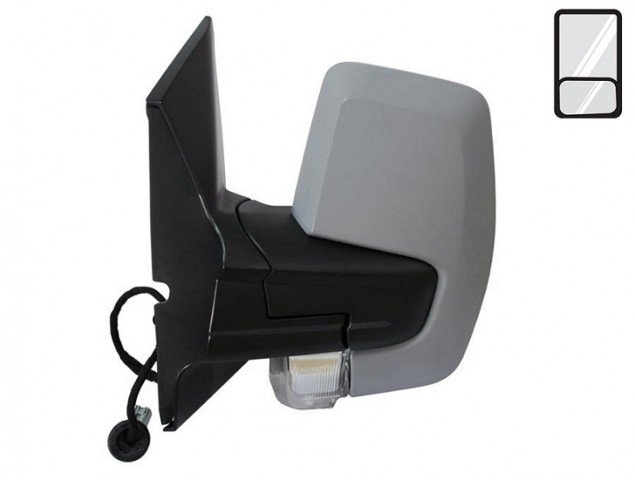 Acessar a peça Espelho esquerdo com ângulo morto,eletrico,convexo,termico,preparado,com pisca,7 pins