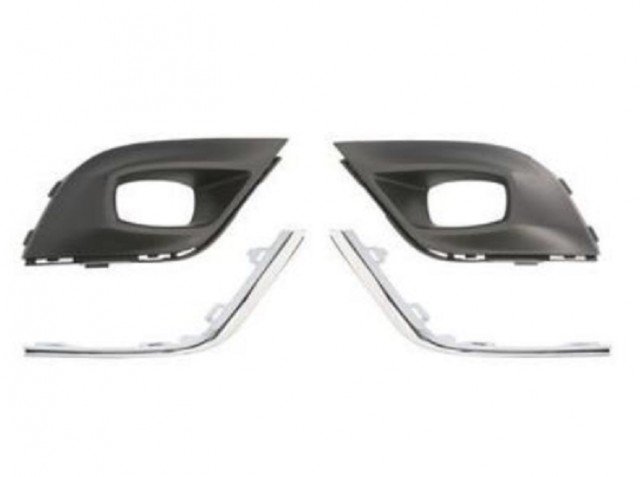 Acessar a peça Kit grelha inferior para choques frente esquerdo e direito AN [Cromado]