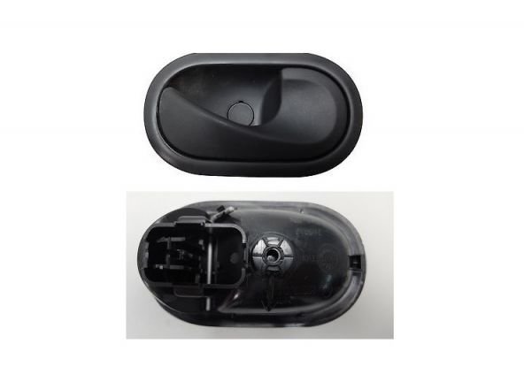 Acessar a peça Puxador exterior frente direita preta