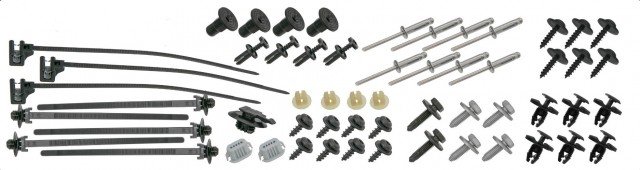 Acessar a peça Kit completo de fixação do para choques traseiro