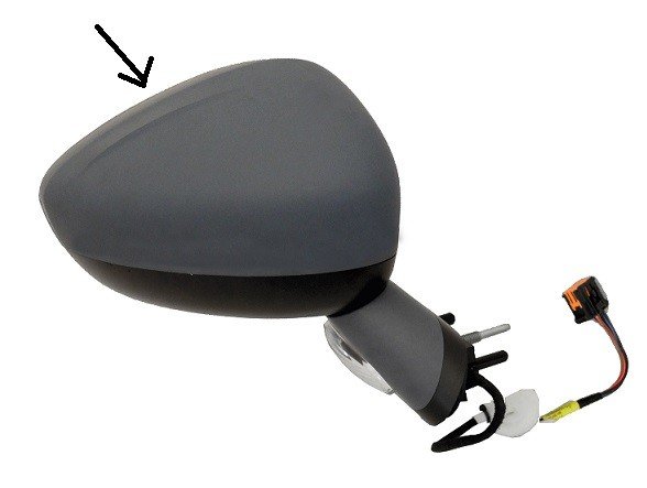 Acessar a peça Elétrico, térmico, rebatível, espelho direito preparado + pisca + sonda + cortesia + memória