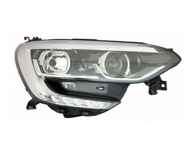 Acessar a peça Farol direito h7+h7+led cromado