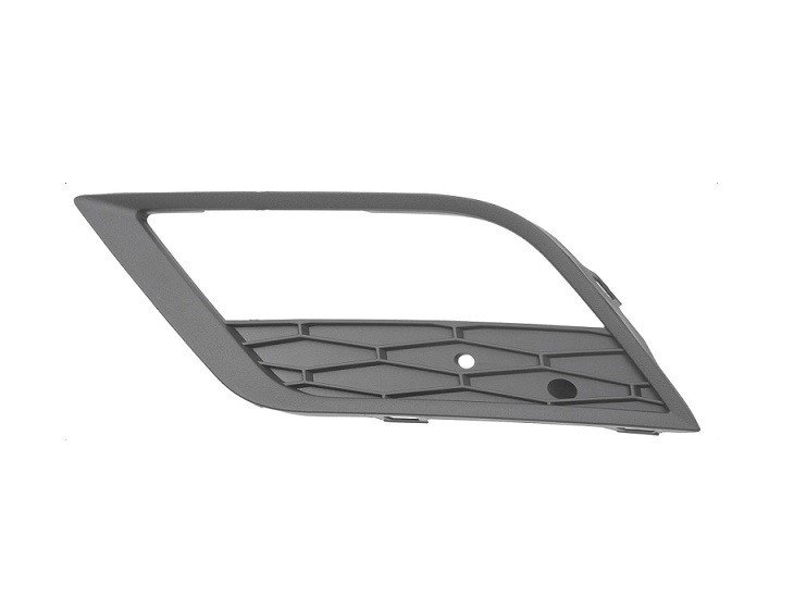 Acessar a peça Grelha esquerda para choques frente preta com buraco nevoeiro