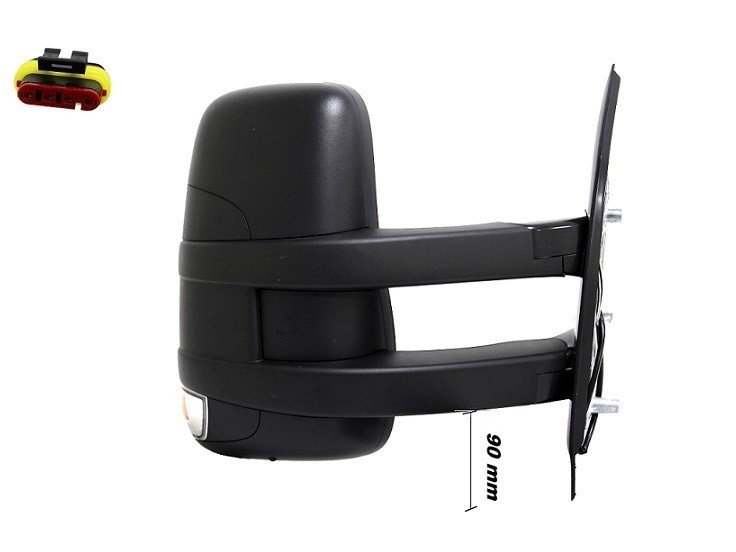 Acessar a peça Espelho direito manual + pisca [longo]