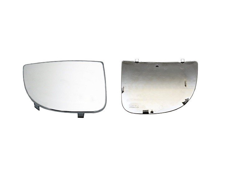 Acessar a peça Vidro espelho retrovisor com soporte esquerdo,convexo, com ângulo morto, braço corto