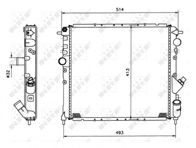 Acessar a peça Radiador 1.8l 16s - 1.8l 16s williams Acessar a peça Radiador 1.8l 16s - 1.8l 16s williams