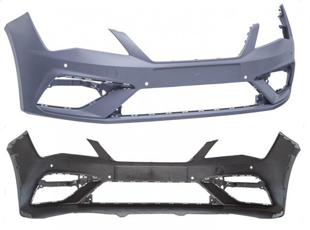 Acessar a peça Para choques  frontal preparado com buracos sensores com buracosassistente estacionamento fr