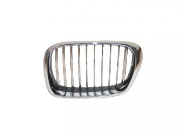 Acessar a peça Grelha lateral esquerda quadrocromado/lamas cromadas