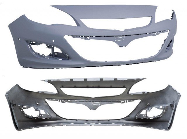 Acessar a peça Para choques  frontal impr com buracos sensores+buracos assistente parking 4/5ptas/fam. 2012>