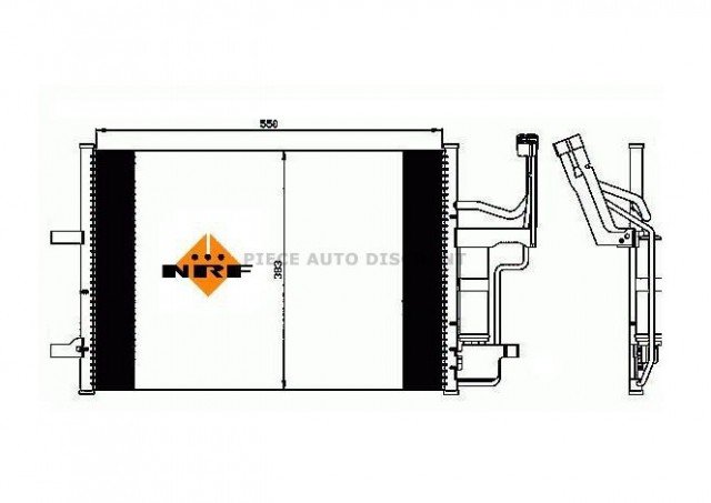 Acessar a peça Condensador de climatização Acessar a peça Condensador de climatização