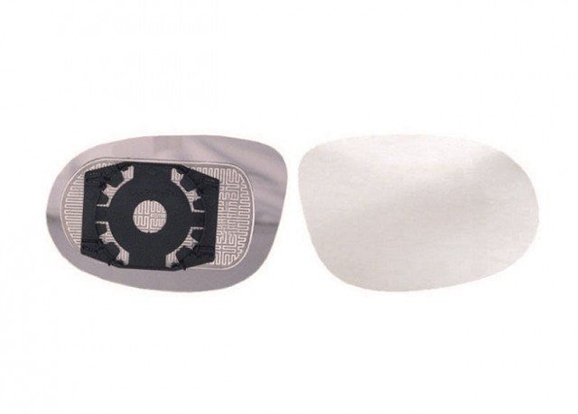 Acessar a peça Vidro com suporte direito convexo