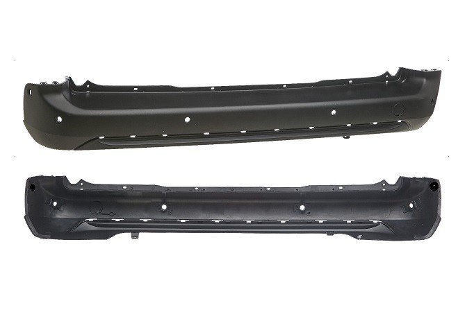 Centro para choques traseiro com buracos embelezador e com 6buracos sensor