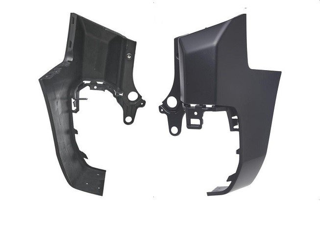 Acessar a peça Ponta preta do para choques traseiro direito 1p [curto]